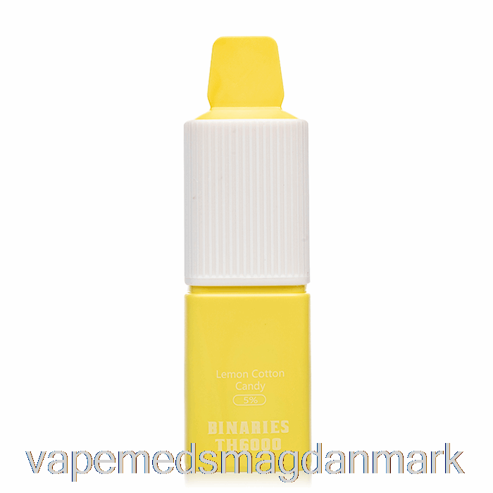 Vape Uden Nikotin Horizon Binære Th6000 Engangs Citron Bomuld Slik